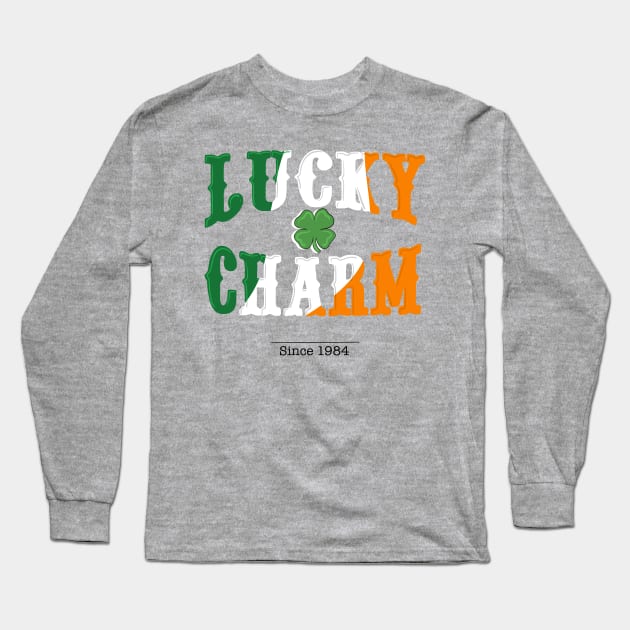 Lucky charm since 1984 Long Sleeve T-Shirt by Holailustra